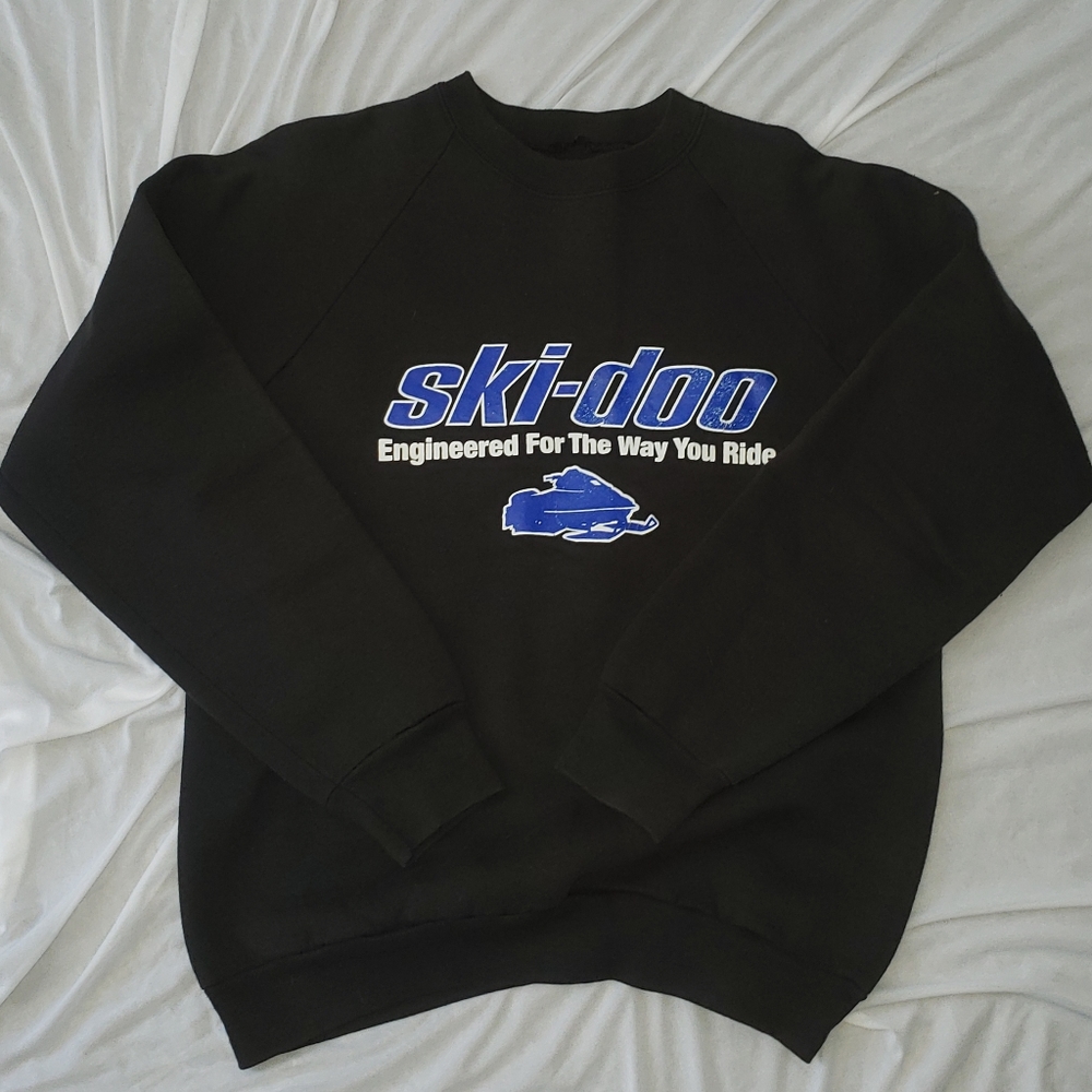 90s ski doo crew neck